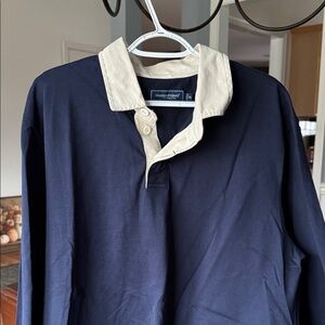 Vineyard Vines Size XL- Men's Navy and Cream Shirt